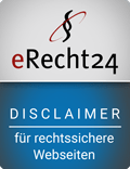 eRecht24 Disclaimer