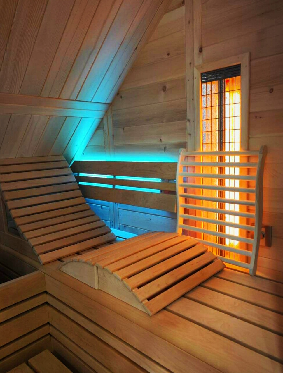 infrarotsaunabauer kombisauna • LOOKS - Heizung Sanitär Solar